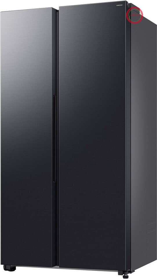 یخچال فریزر ساید بای ساید سامسونگ Samsung مدل Samsung RS70F65QEFEF سایز 178.6 سانتی‌متر، دارای ریموت کنترل، جنس استیل برس خورده